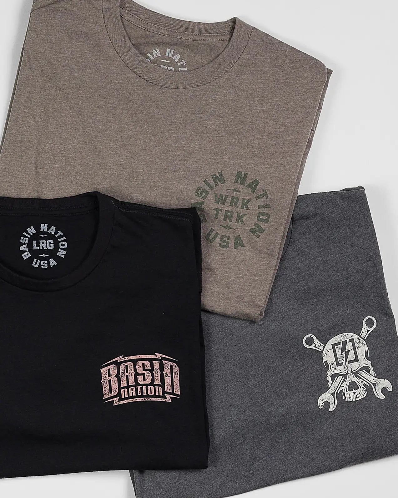 Shop Shirt - Basin Nation Bolt Icon