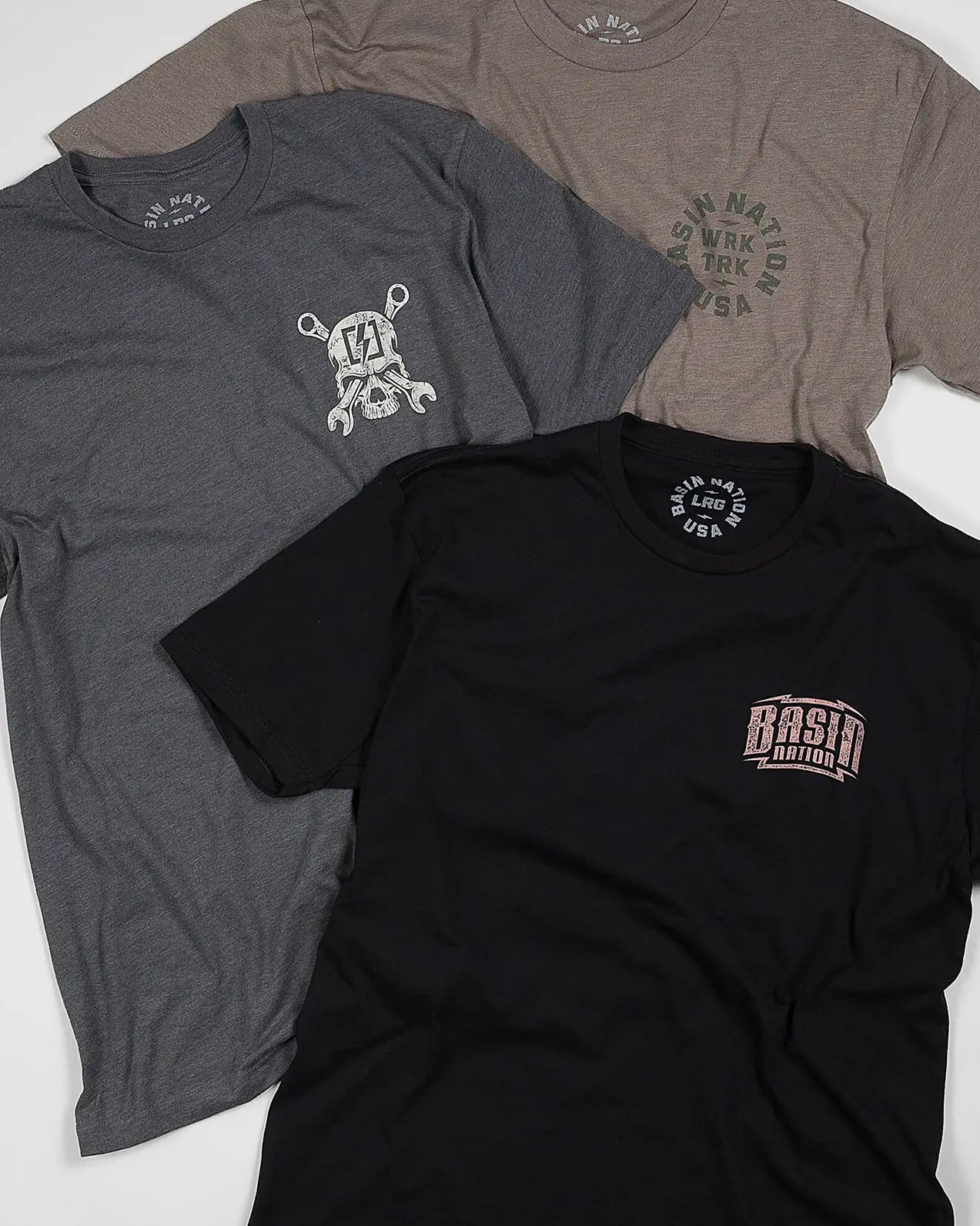 Shop Shirt - Basin Nation Bolt Icon