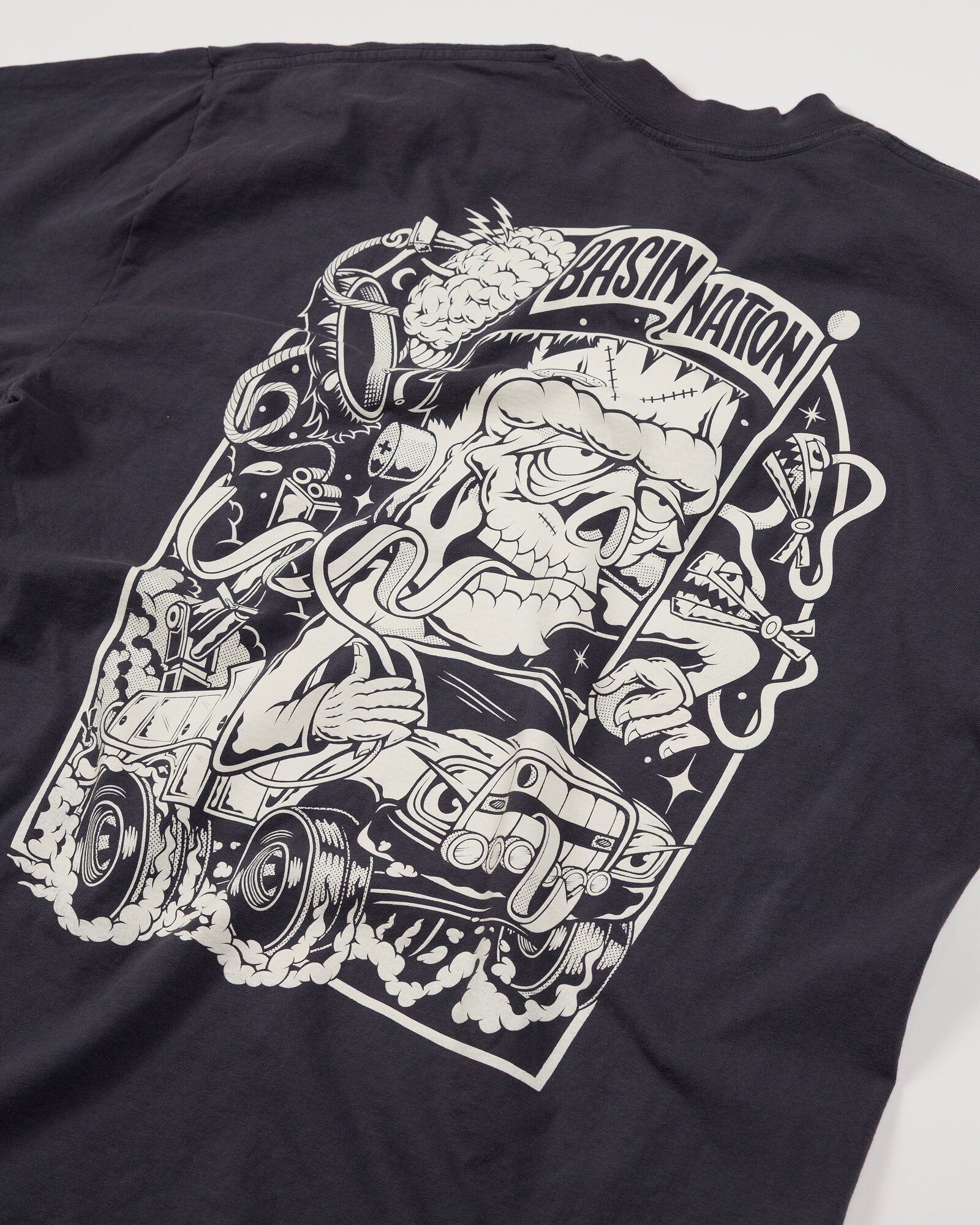 Monster Tee - Basin Nation Heavyweight Boxy Tee