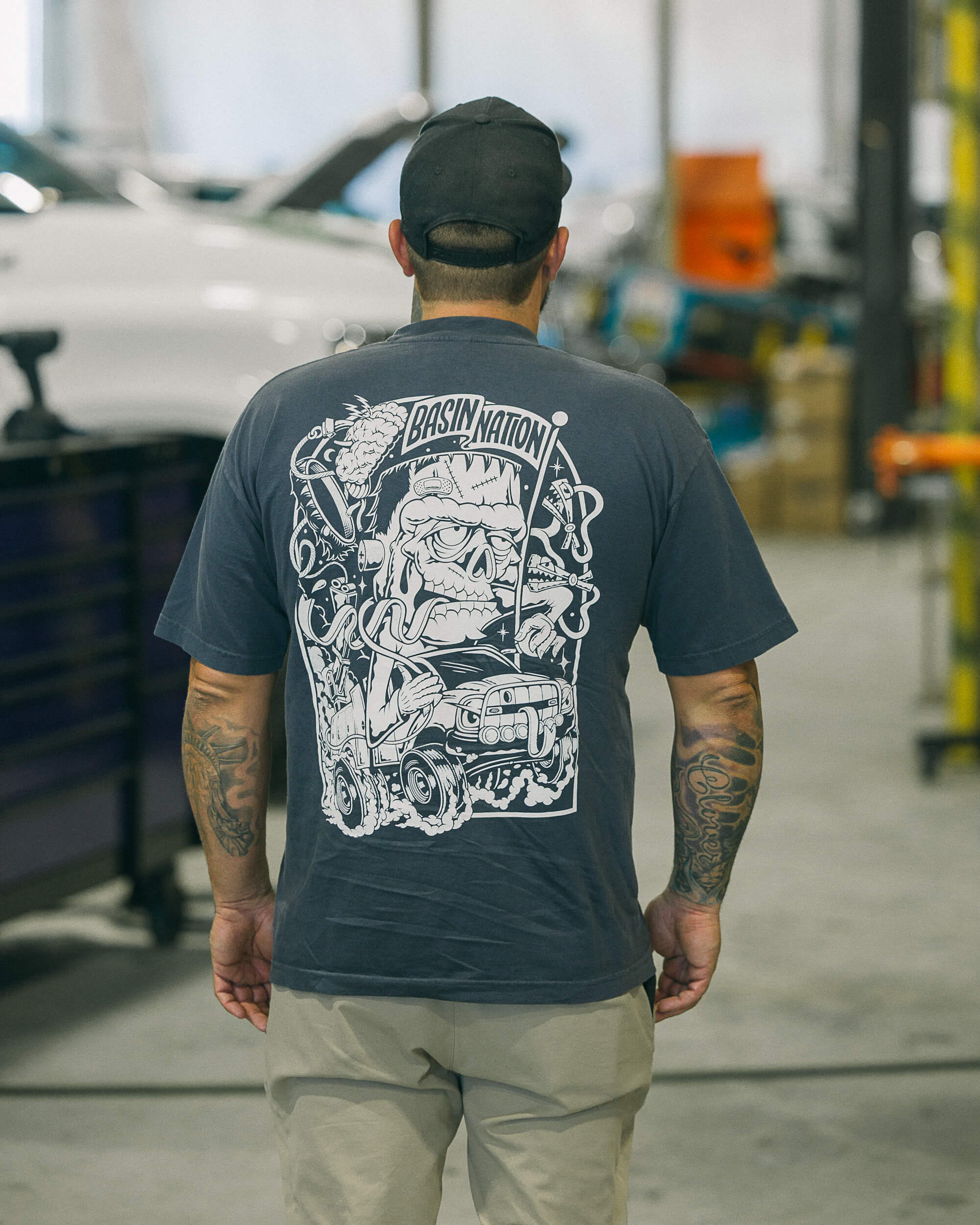 Monster Tee - Basin Nation Heavyweight Boxy Tee