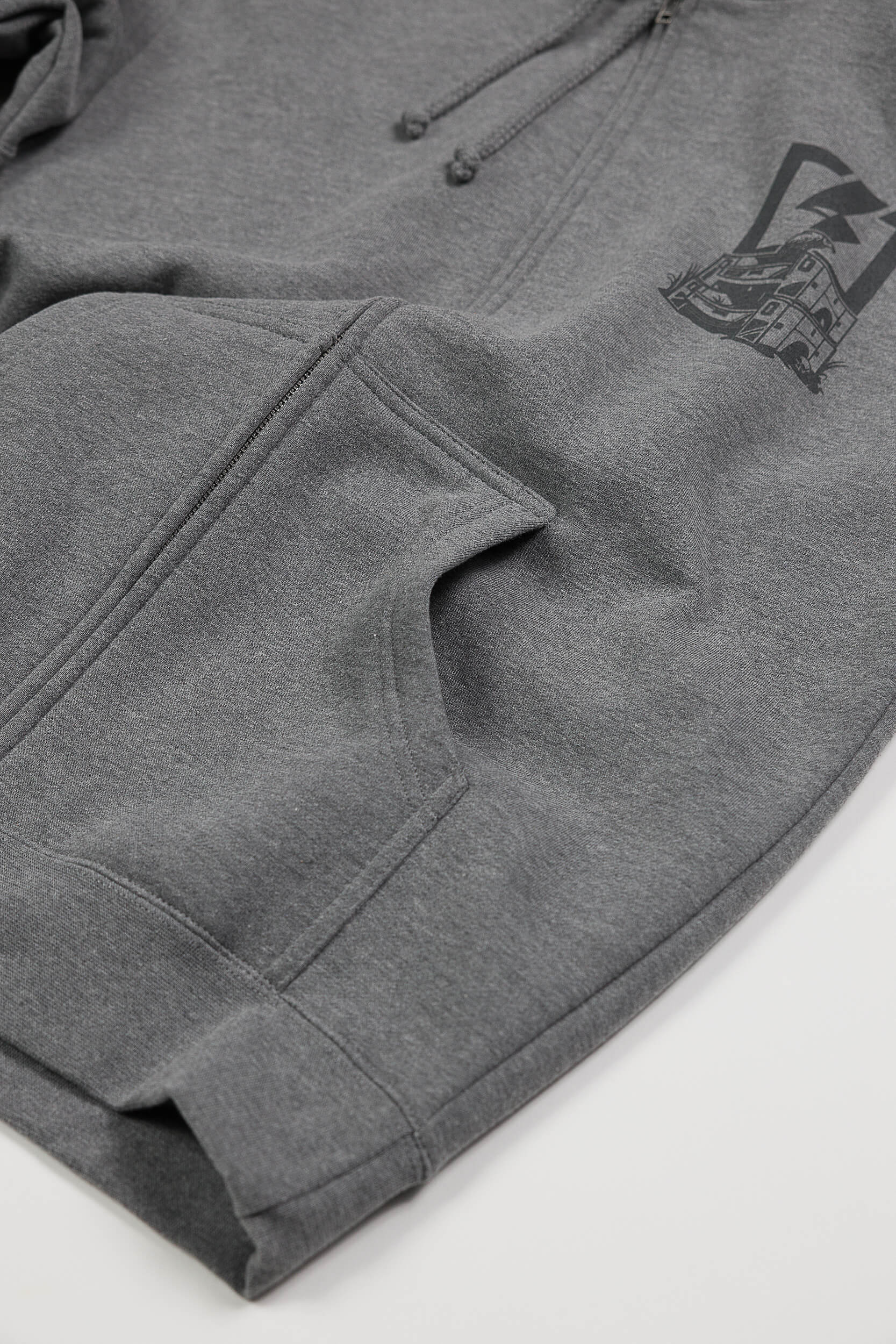 "Stackin' Bodies" Heavyweight Zip Hoodie