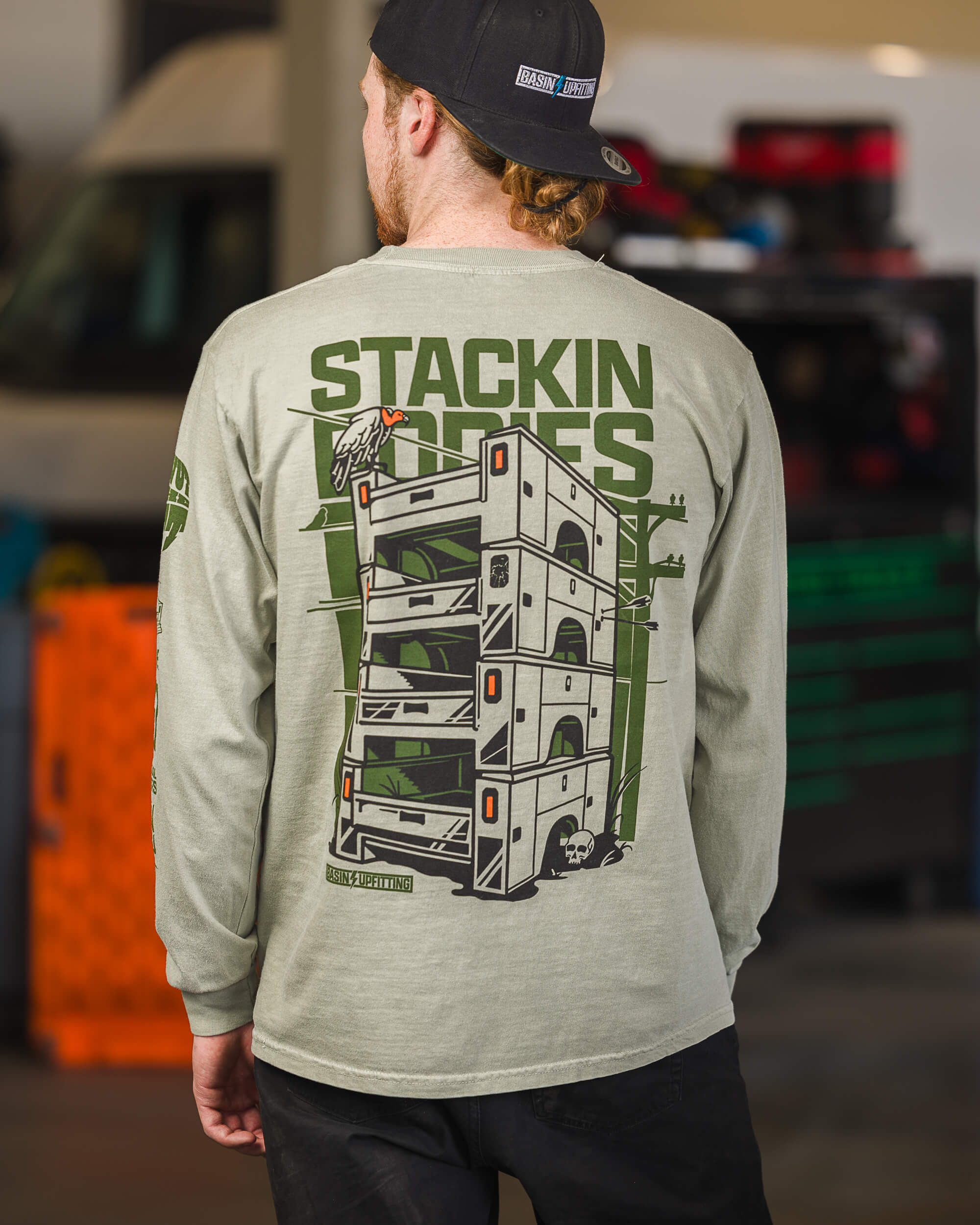 Stackin' Bodies - Heavyweight Long Sleeve
