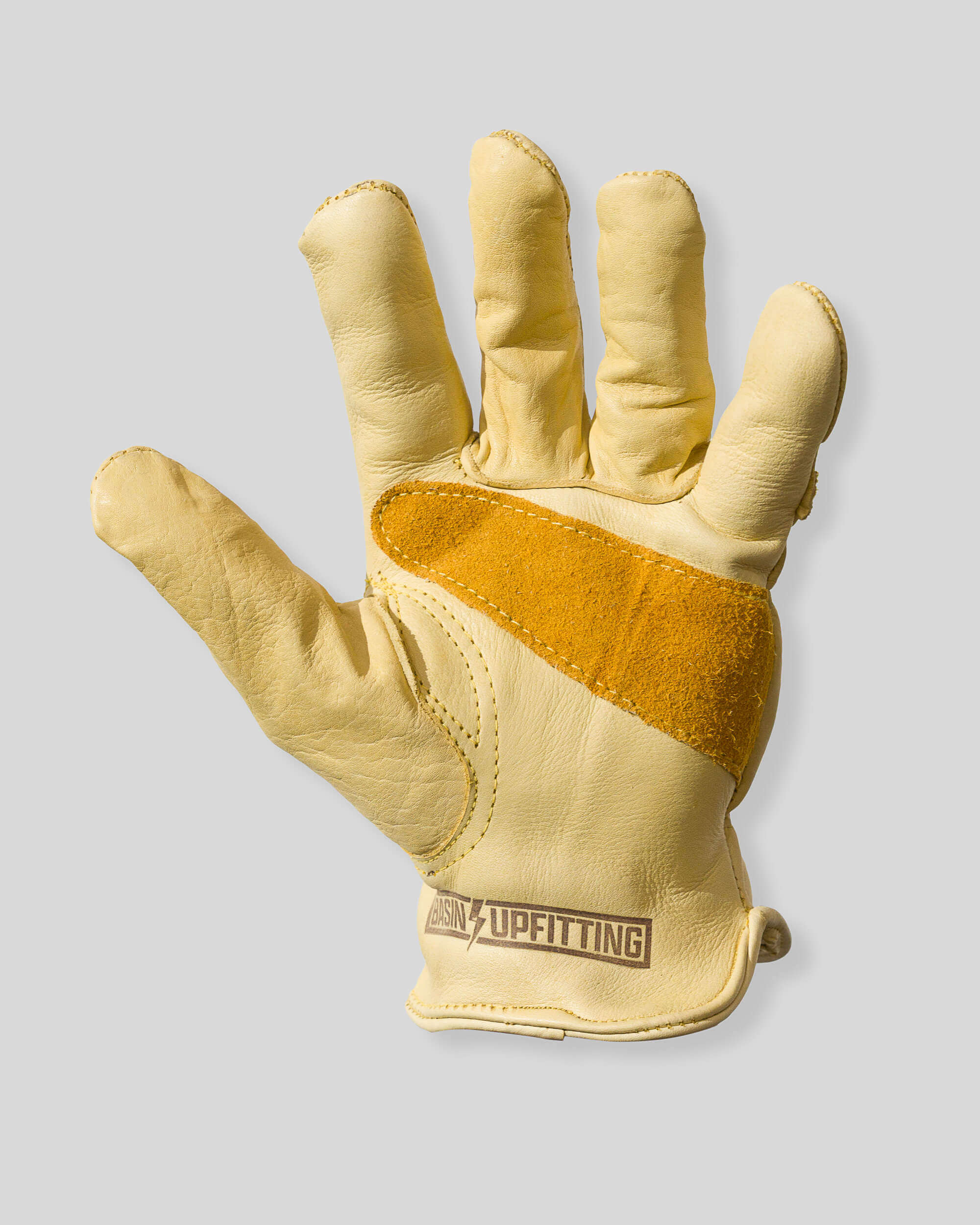 Basin Cow Hide Work Gloves