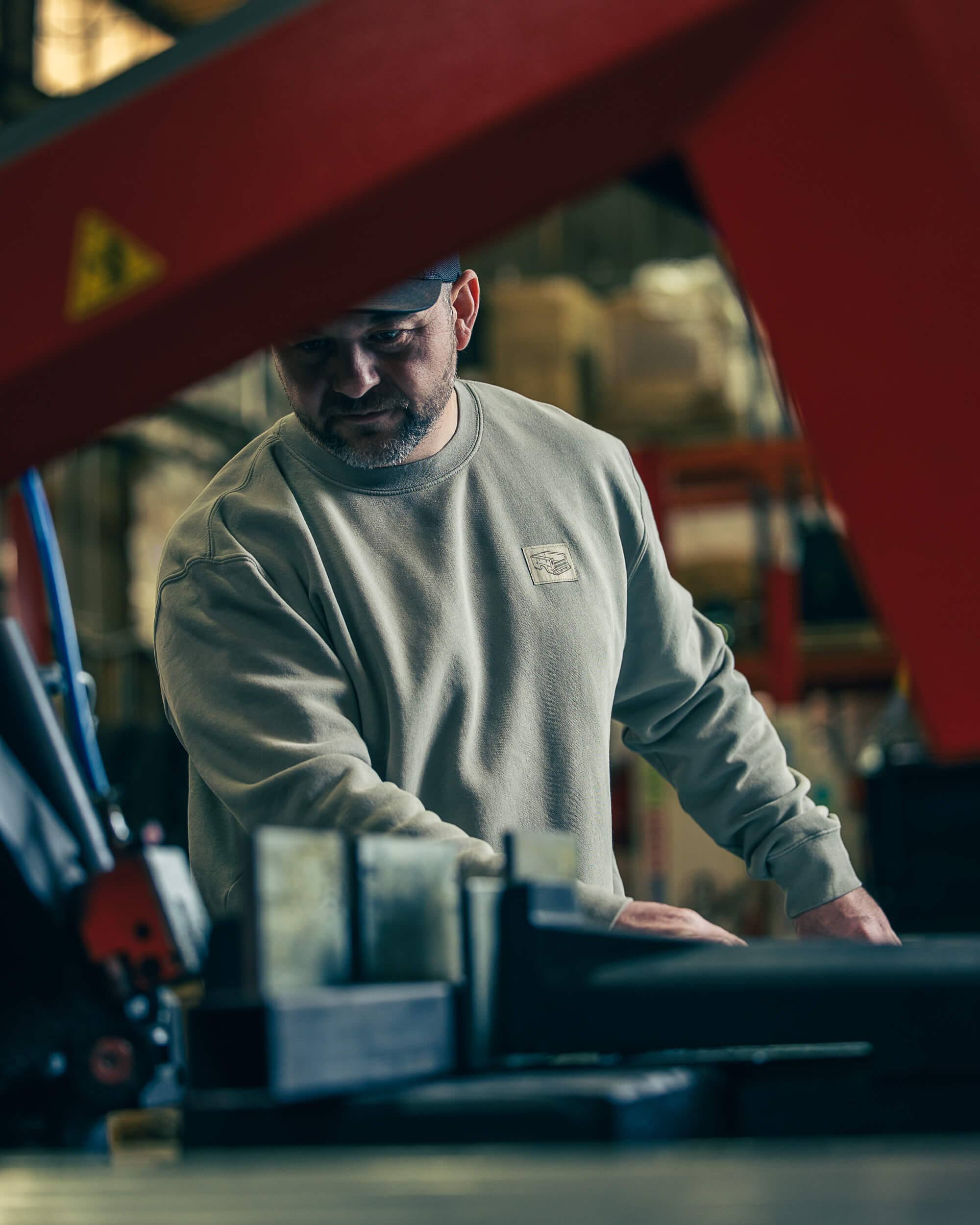 Basin Upfitting - &quot;Truck Bed Icon&quot; Crew Neck Sweatshirt